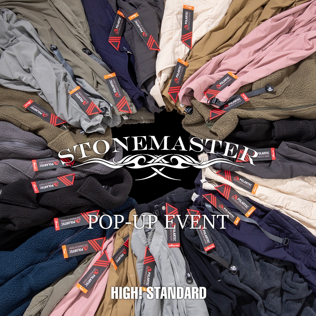 STONEMASTER POP-UP 開催のお知らせ